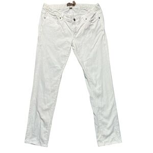 Paige Maternity Jimmy Jimmy Denim Jeans Hidden Adjustable Waist Band